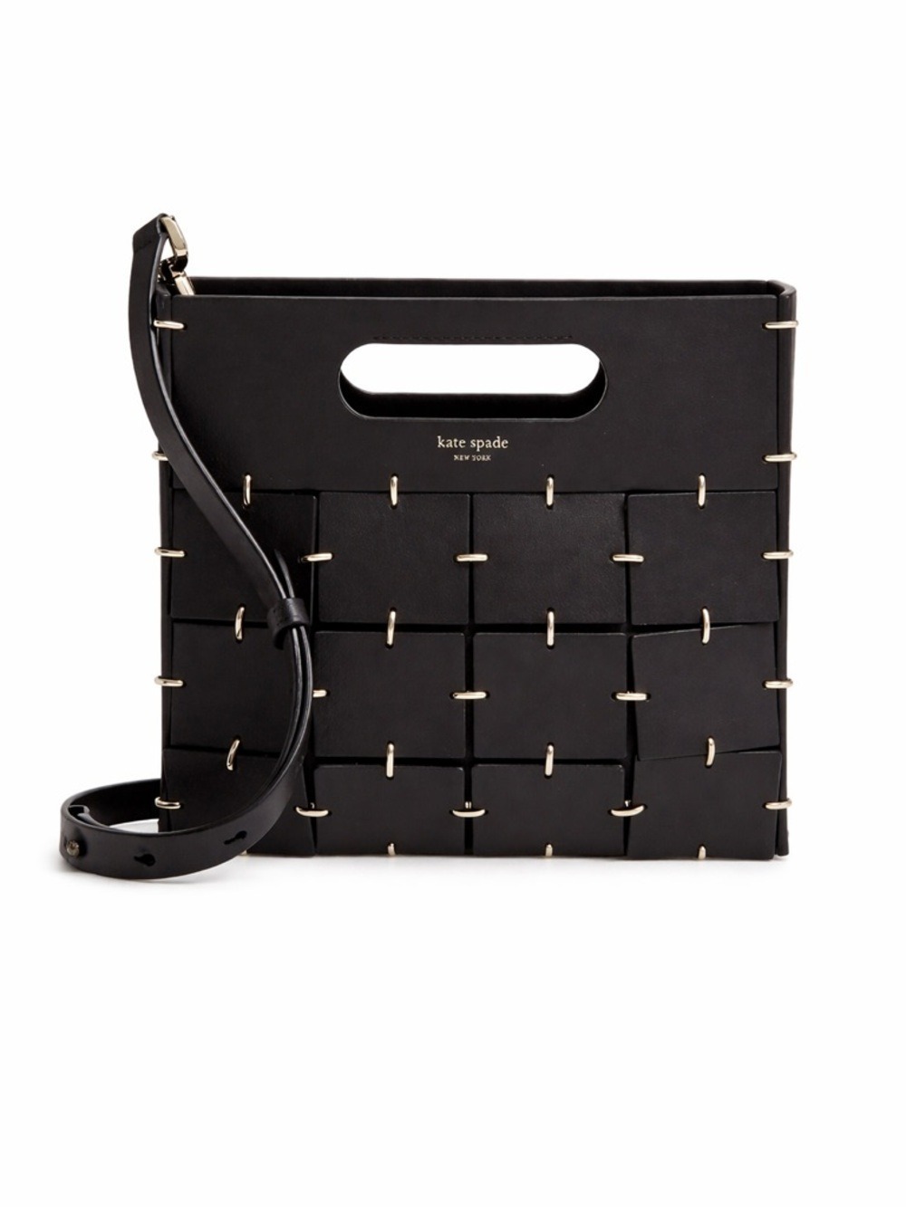 Kate Spade Celia Black Leather Top Handle Satchel Crossbody Bag Rare silver hdwr